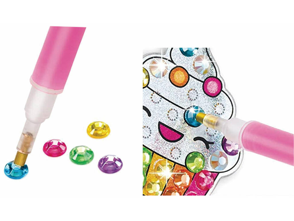 Kit d'autocollants animaux en diamant