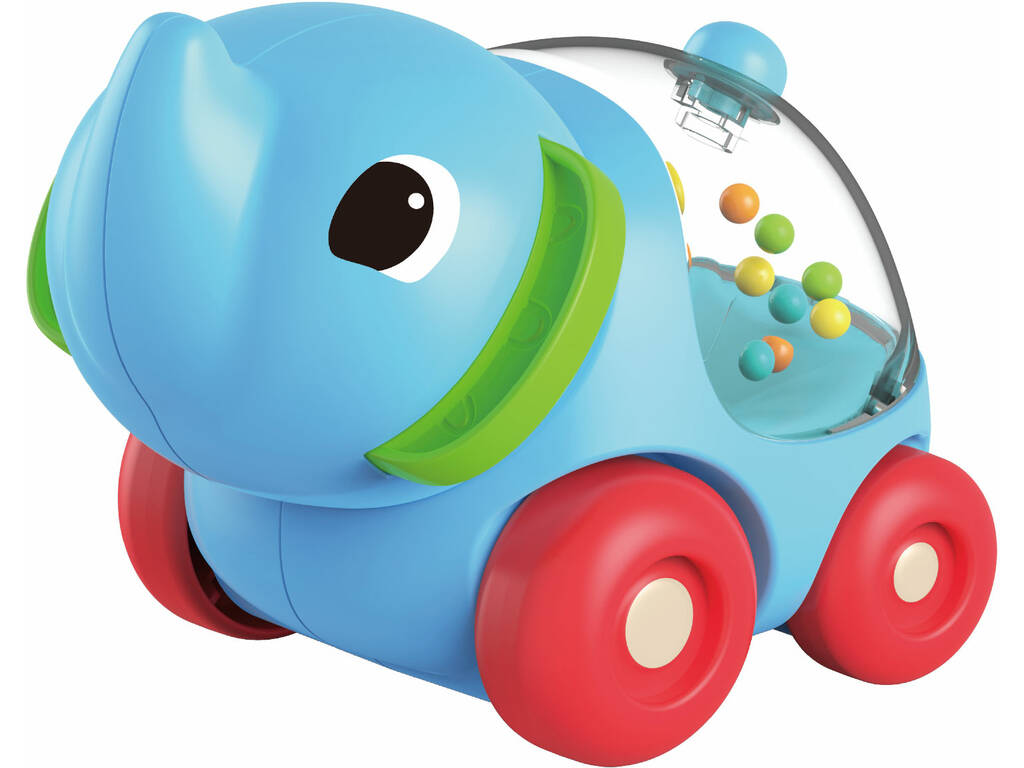 Set 4 voitures d'animaux pour enfants