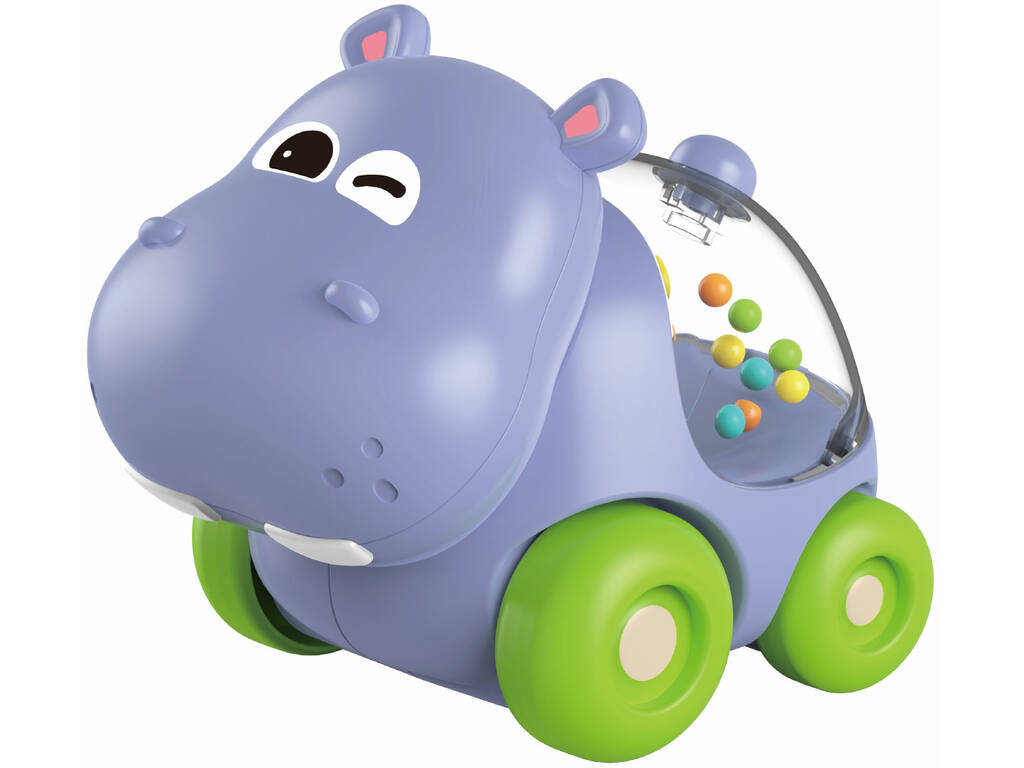 Set 4 voitures d'animaux pour enfants