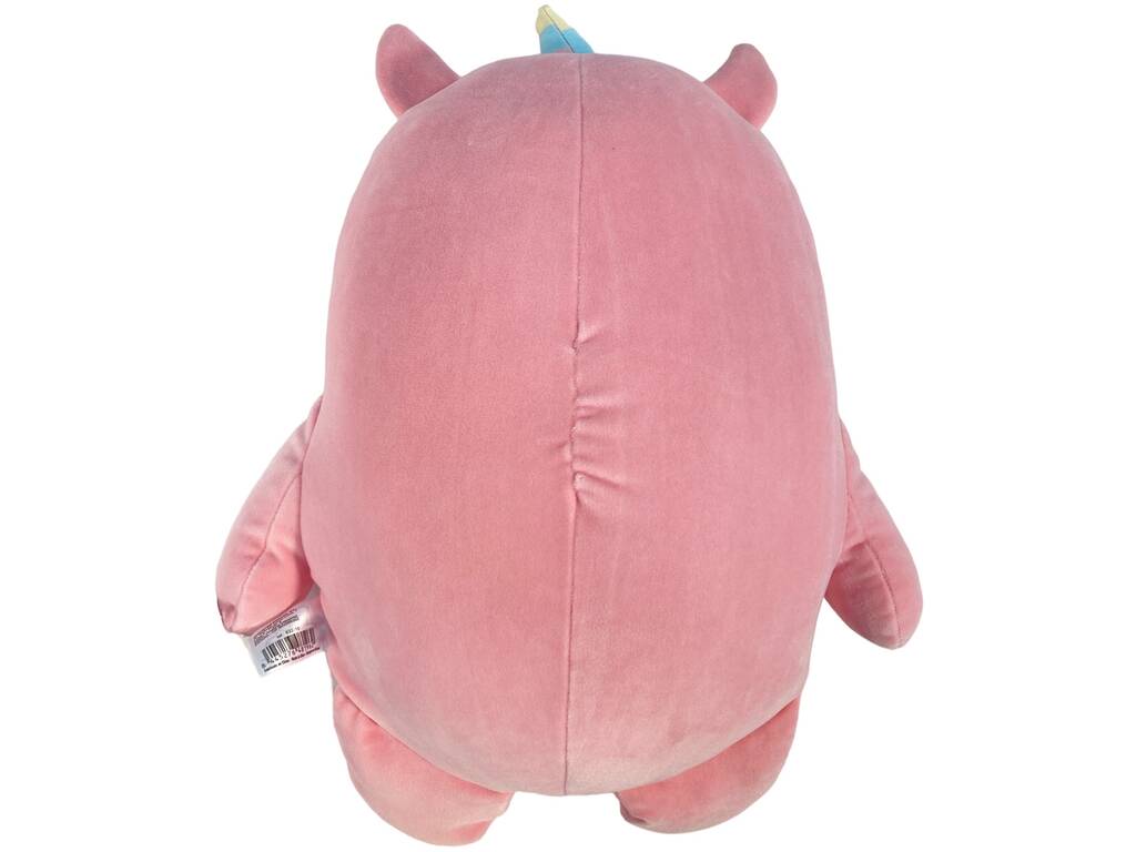 Peluche Cuscino Unicorno da 44x33x14 cm. con bagliore al buio