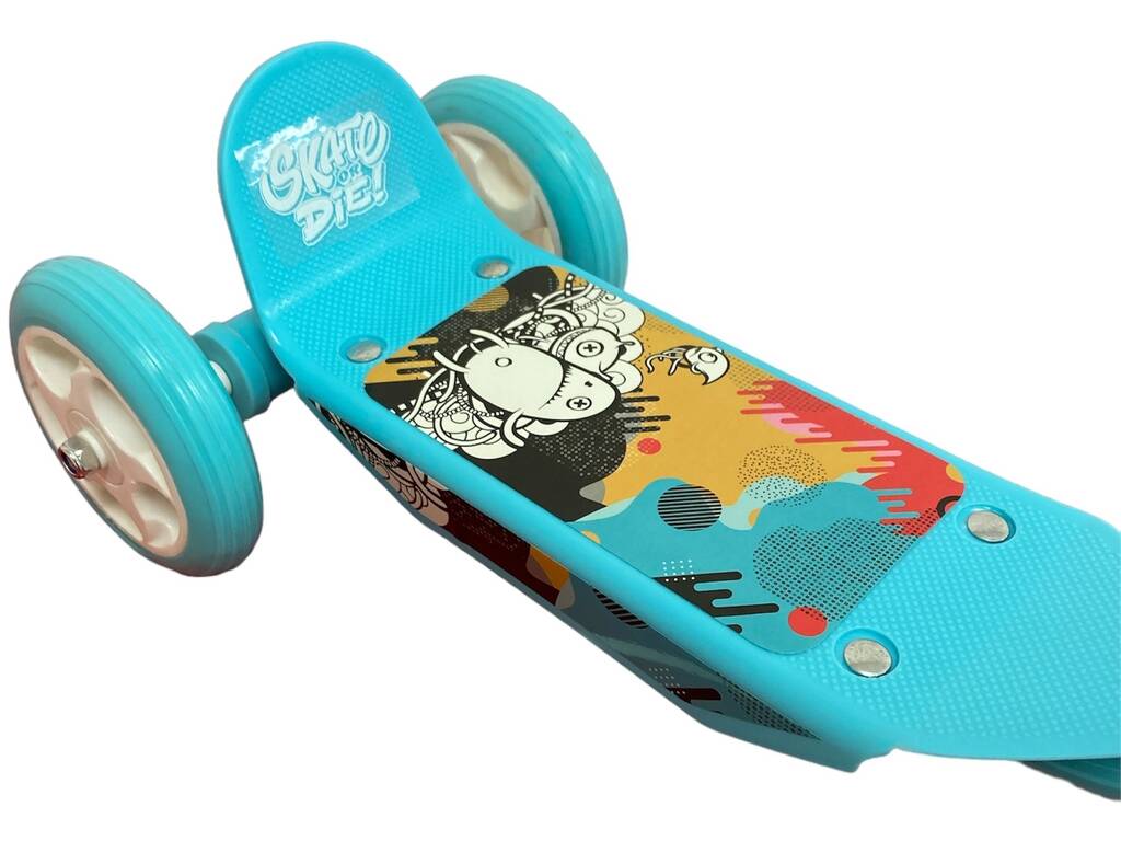 Monopattino per bambini 3 ruote blu