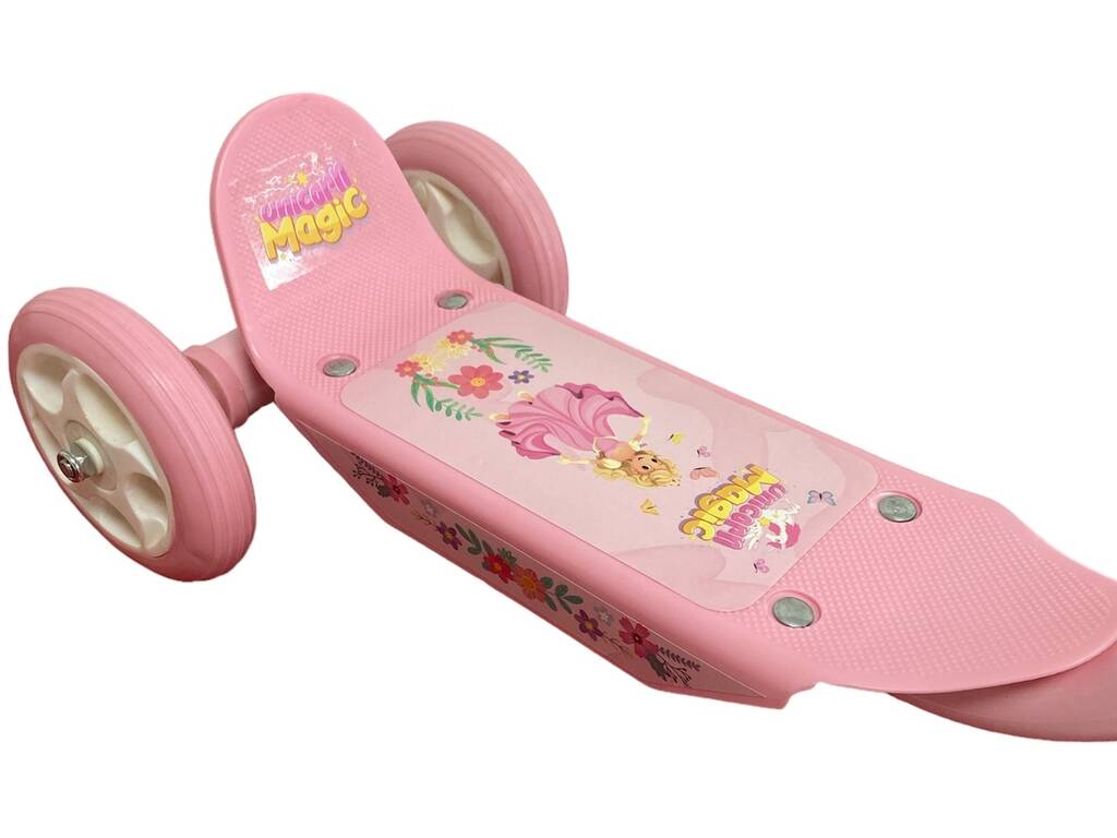 Monopattino 3 ruote per bambini rosa