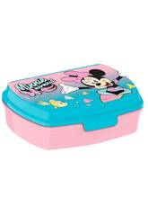 Minnie Mouse Mermaid Lancheira Retangular Kids MN30013