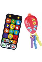 Mon porte-clés et mon téléphone portable interactif