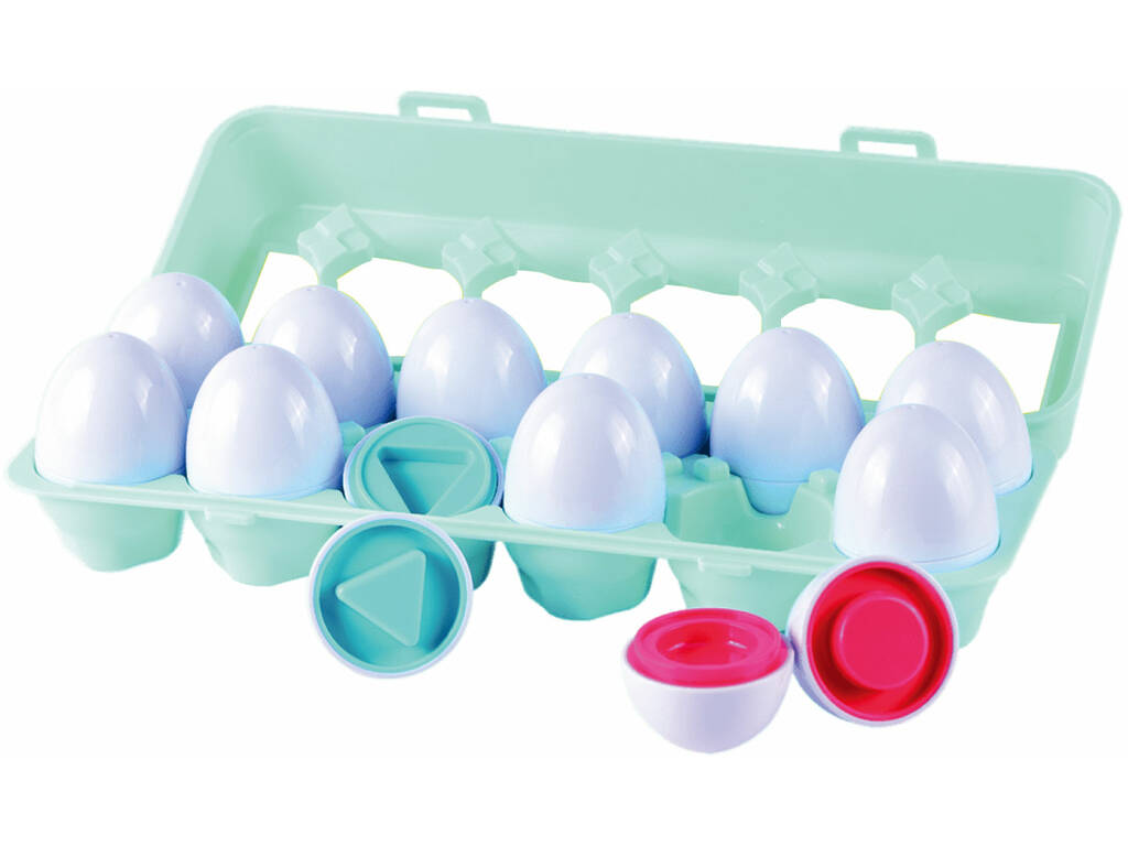 Eier mit nestbaren Formen