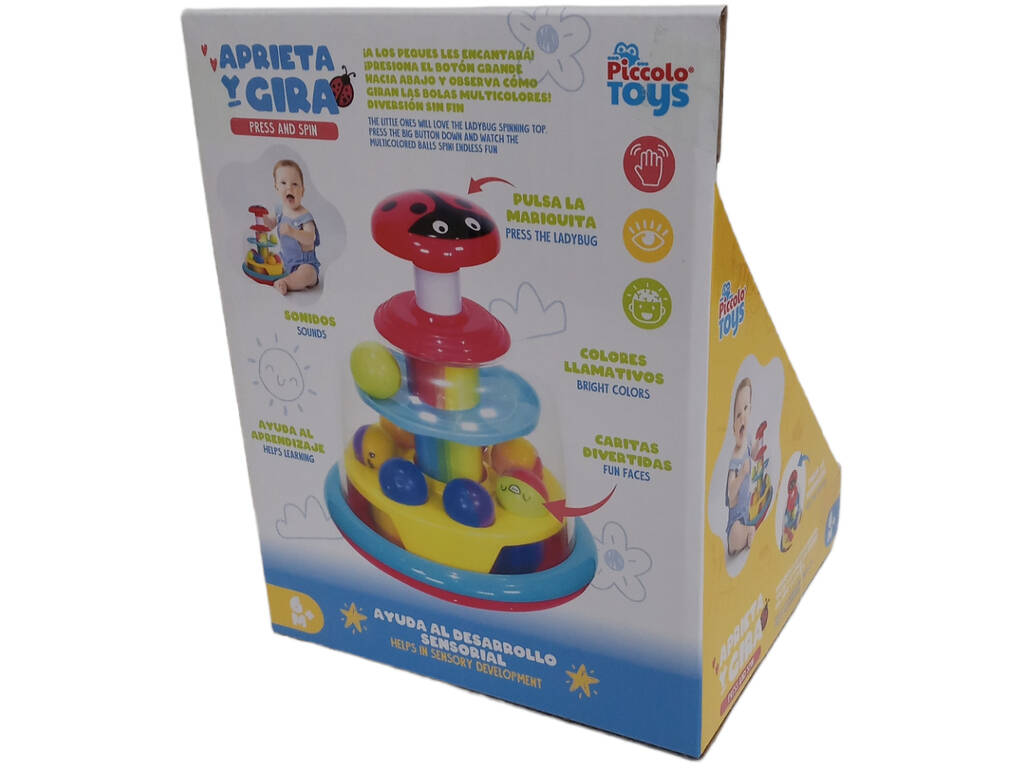 Jouet éducatif à presser et à tordre