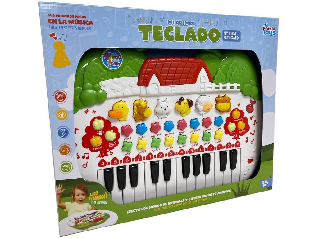 Mon Premier Piano avec Sons d'Animaux et Instruments