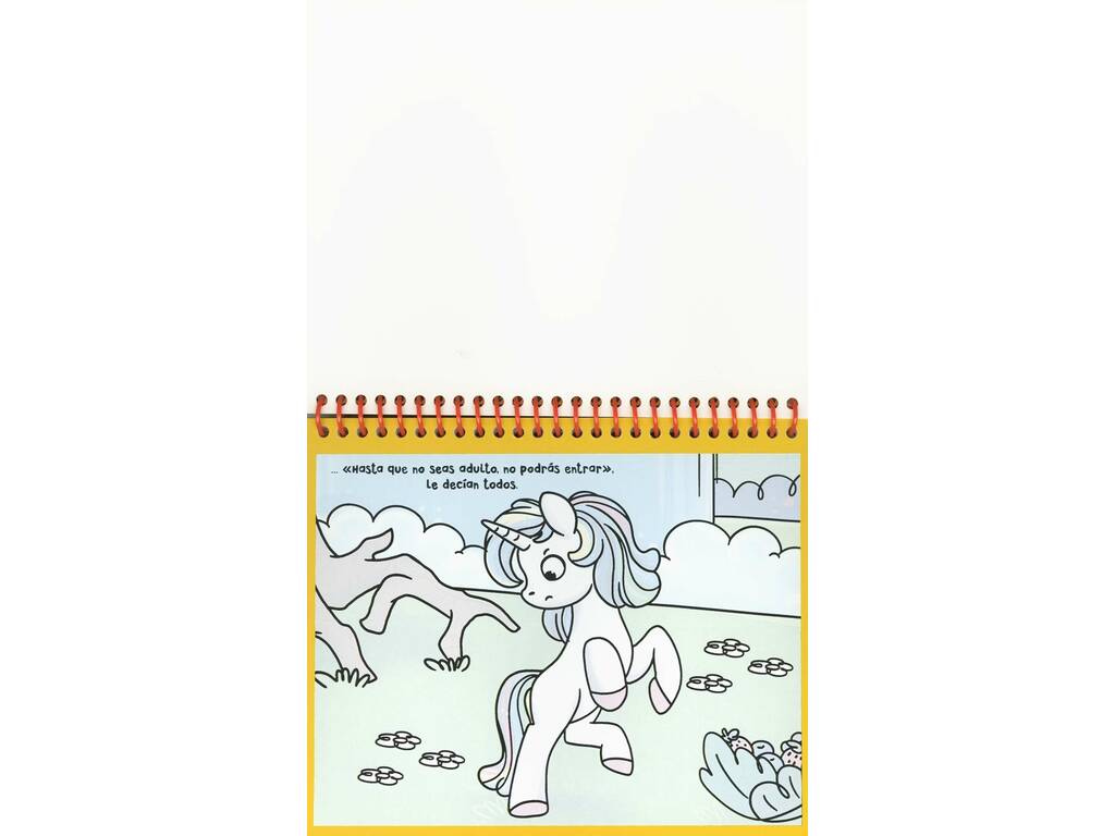 Libro Scopro i colori Unicorni con pennarello ad acqua