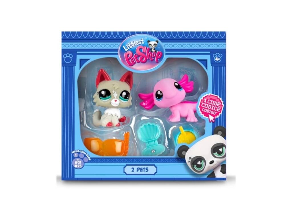 Littlest Pet Shop Pack 2 Animali domestici Bandai BF00525
