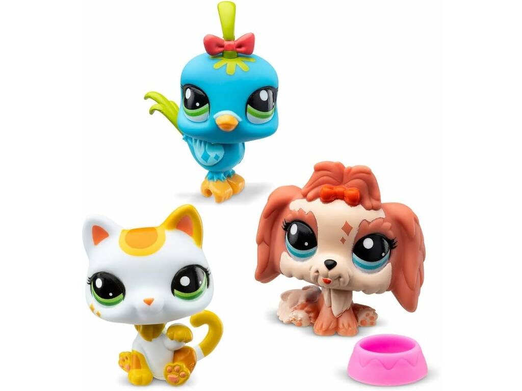 Littlest Pet Shop Pack 3 Mascottes Bandai BF00551