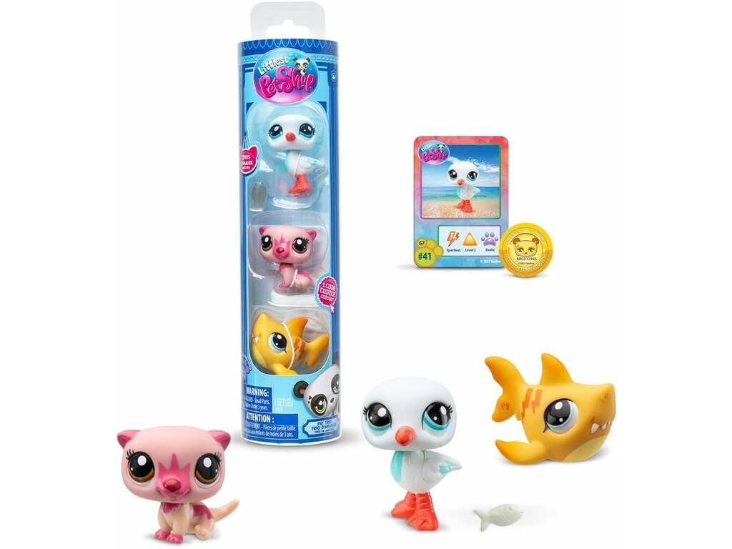 Littlest Pet Shop Pack 3 Cuccioli Bandai BF00556