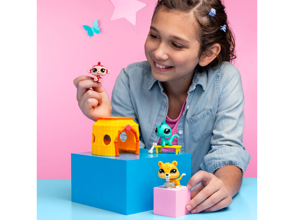 Littlest Pet Shop Tiki Jungle Set Bandai BF00515