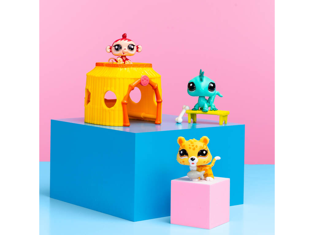 Littlest Pet Shop Tiki Jungle Set Bandai BF00515