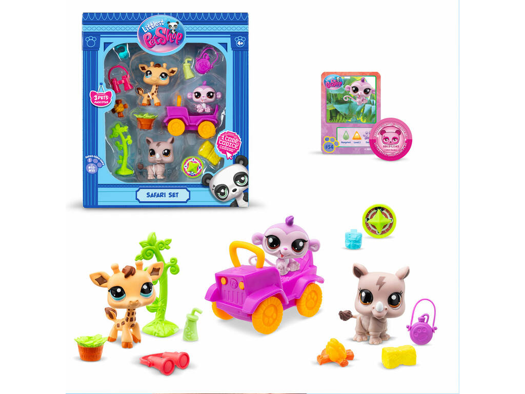 Littlest Pet Shop Safari Set Bandai BF00524