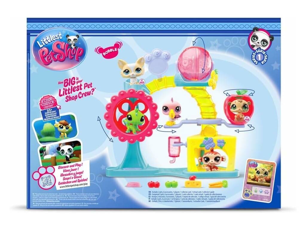 Littlest Pet Shop Playset Ora del divertimento Bandai BF00519