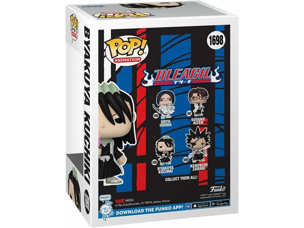 Figurine Funko Pop Animation Bleach Byakuya Kuchiki