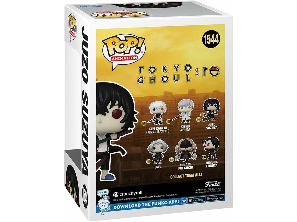Funko Pop Animation Tokyo Ghoul Juzo Suzuya Funko 75519