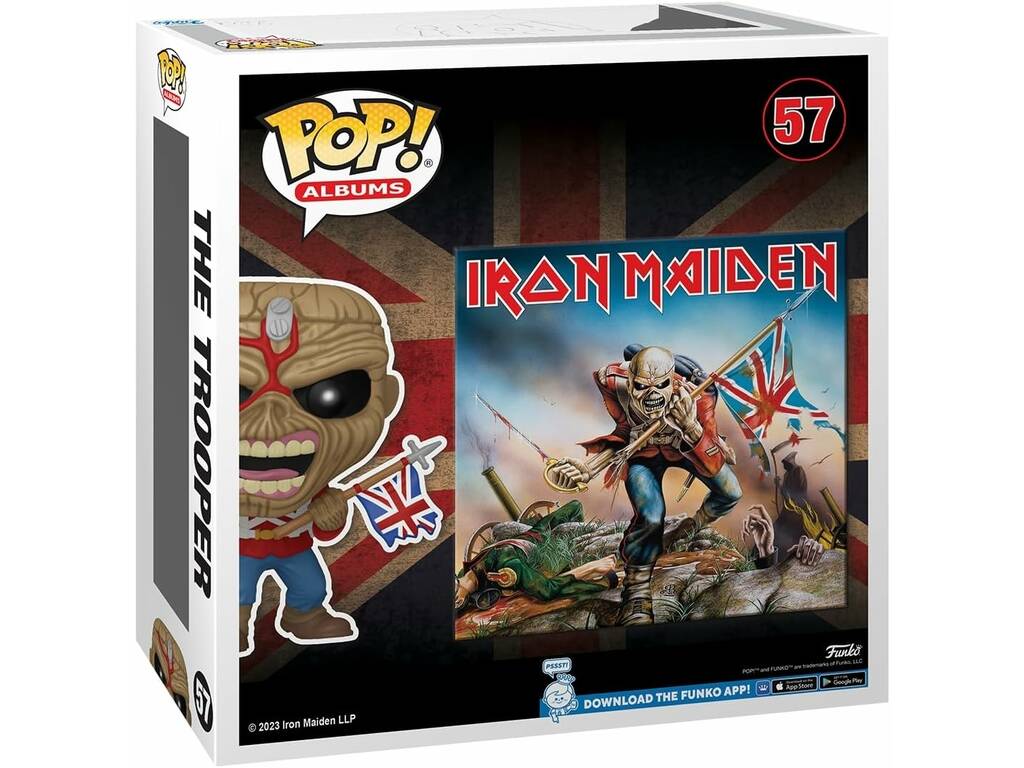 Funko Pop Albums Iron Maiden The Trooper Funko 53078