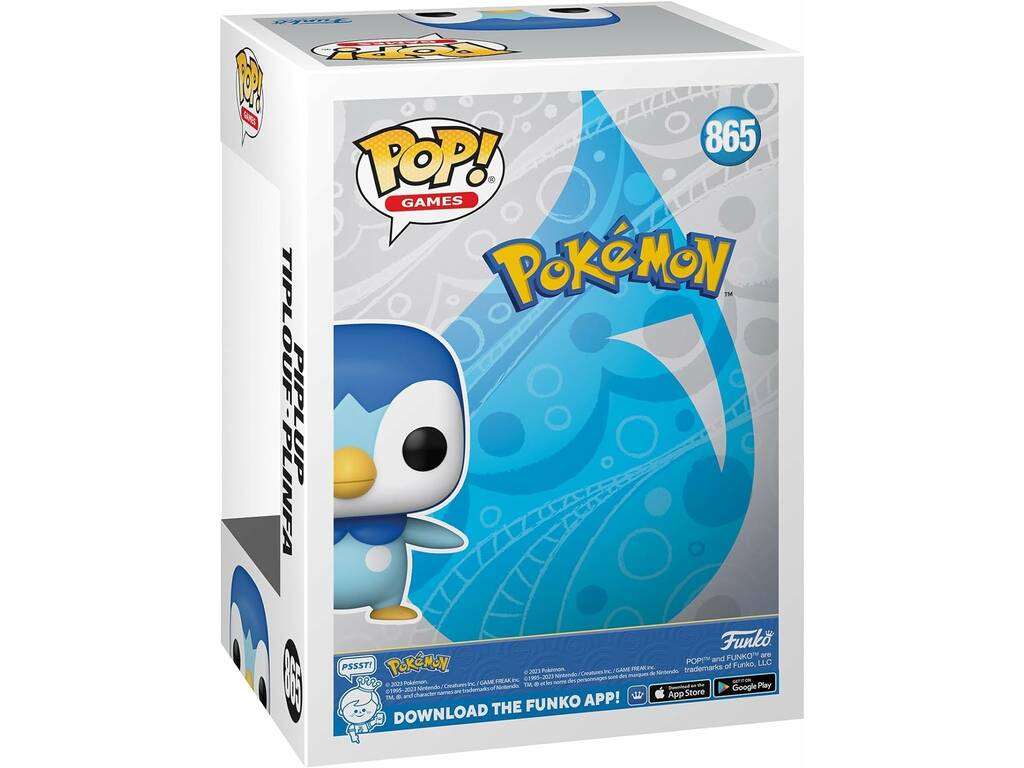 Funko Pop Games Pokémon Piplup Funko 74213