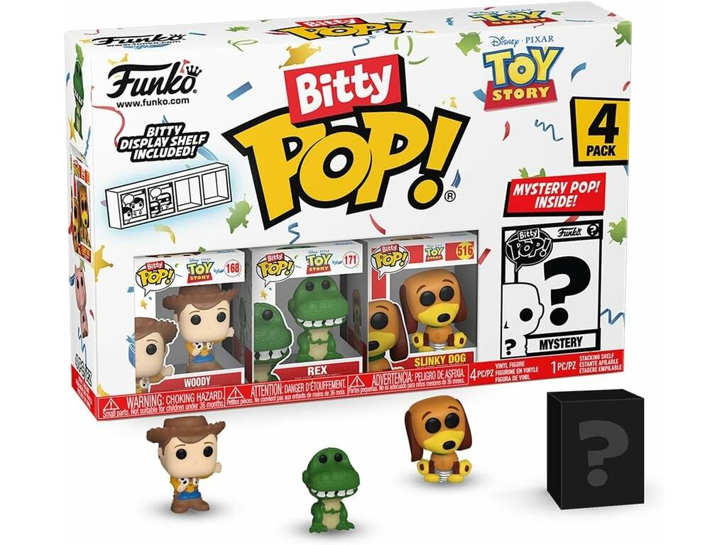 Funko Pop Bitty Toy Story Pack 4 Mini Figure Funko 73042