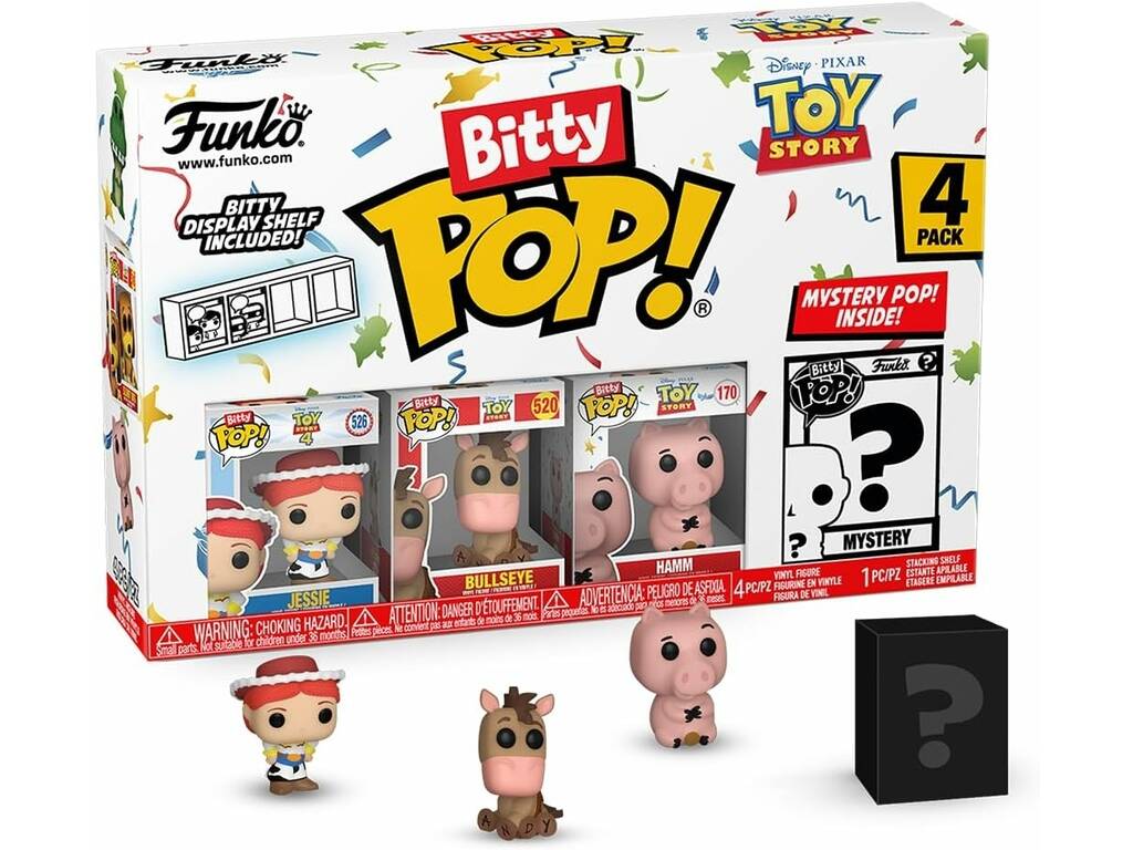 Funko Pop Bitty Toy Story Pack 4 Mini Figure Funko 73041