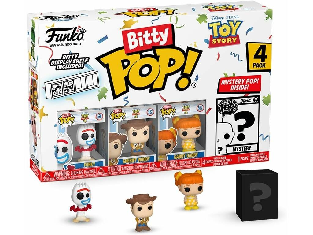 Funko Pop Bitty Toy Story Pack 4 Mini Figure Funko 73040