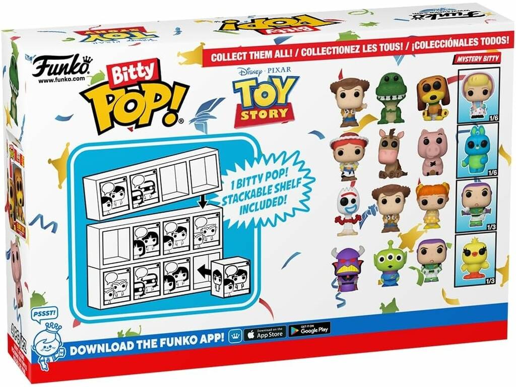 Funko Pop Bitty Toy Story 4 Pack Mini Figures Funko 73043