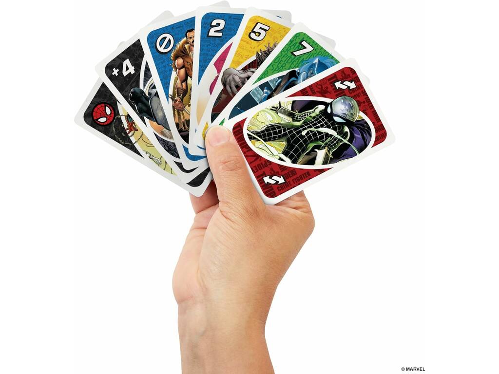 Uno Spiderman Mattel HXY08