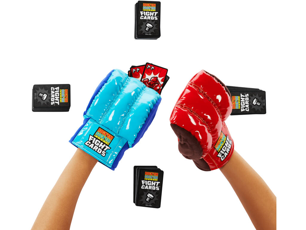 Rock'em Sock'em Robots Cartas de Lucha Mattel HTW64