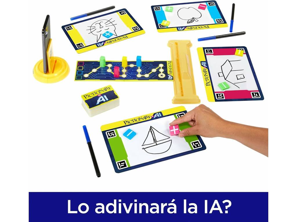 Pictionary contro l'intelligenza artificiale Mattel HYH80