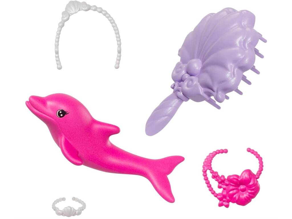 Barbie Un tocco di magia Malibu Sirena cambia colore Mattel HRP97