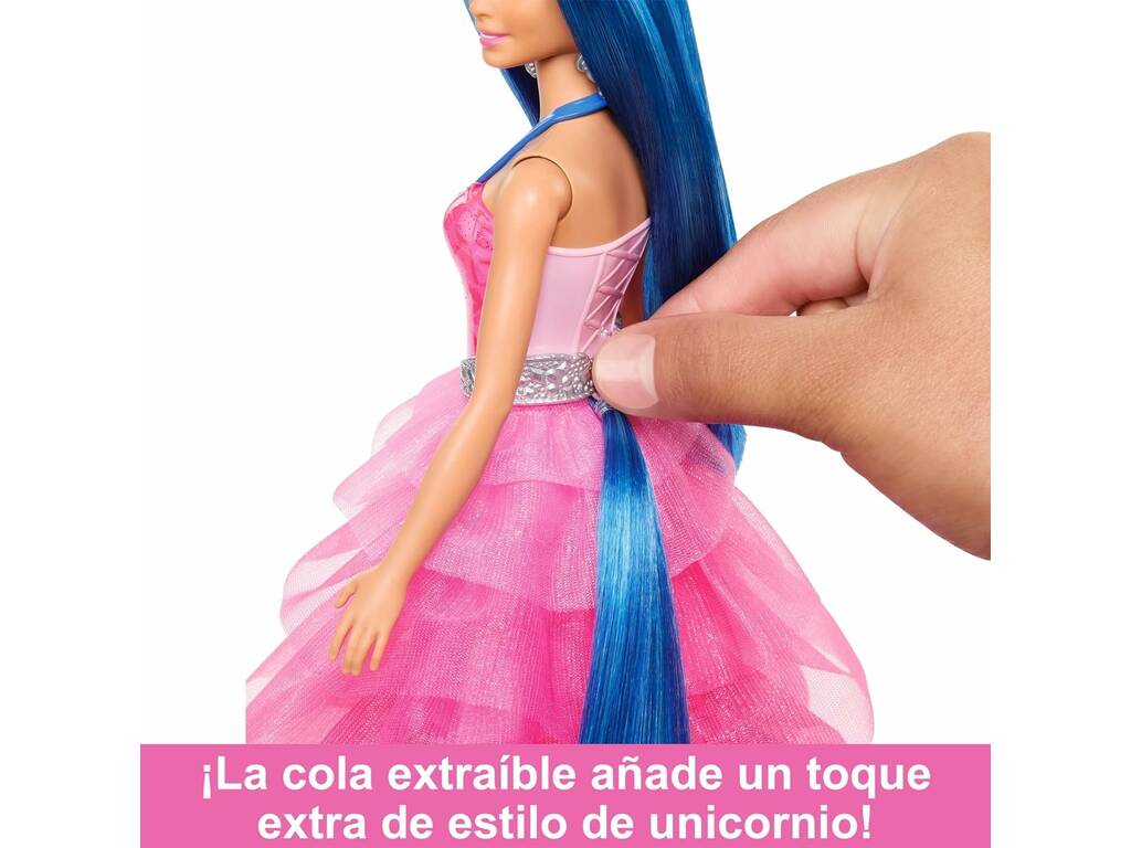 Barbie Un tocco di magia Hadacorn Zaffiro di Mattel HRR16
