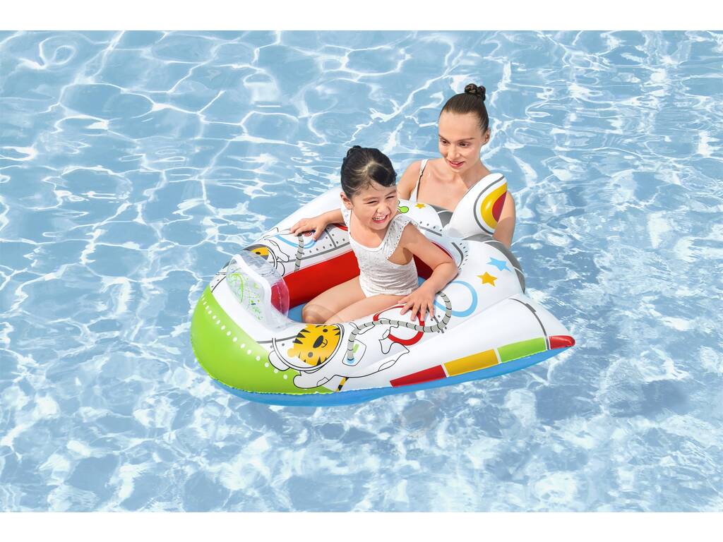 Barca gonfiabile Funspeakers Space Ship 104x99 cm. Bestway 34178