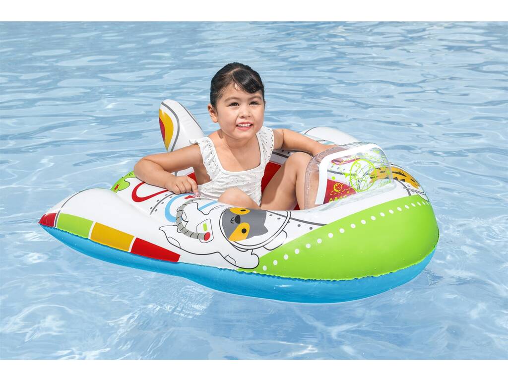 Barca gonfiabile Funspeakers Space Ship 104x99 cm. Bestway 34178