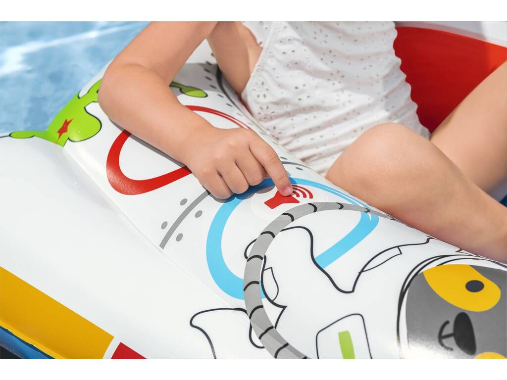 Barca gonfiabile Funspeakers Space Ship 104x99 cm. Bestway 34178