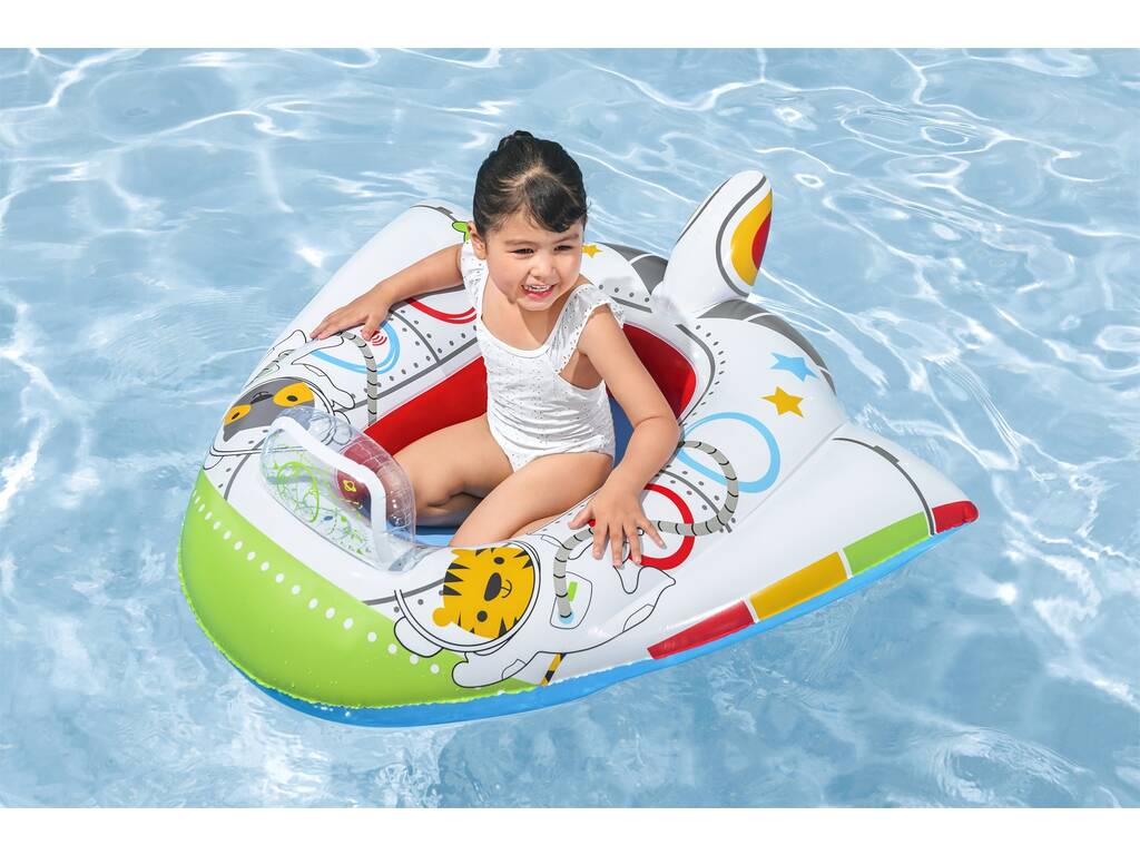 Barca gonfiabile Funspeakers Space Ship 104x99 cm. Bestway 34178