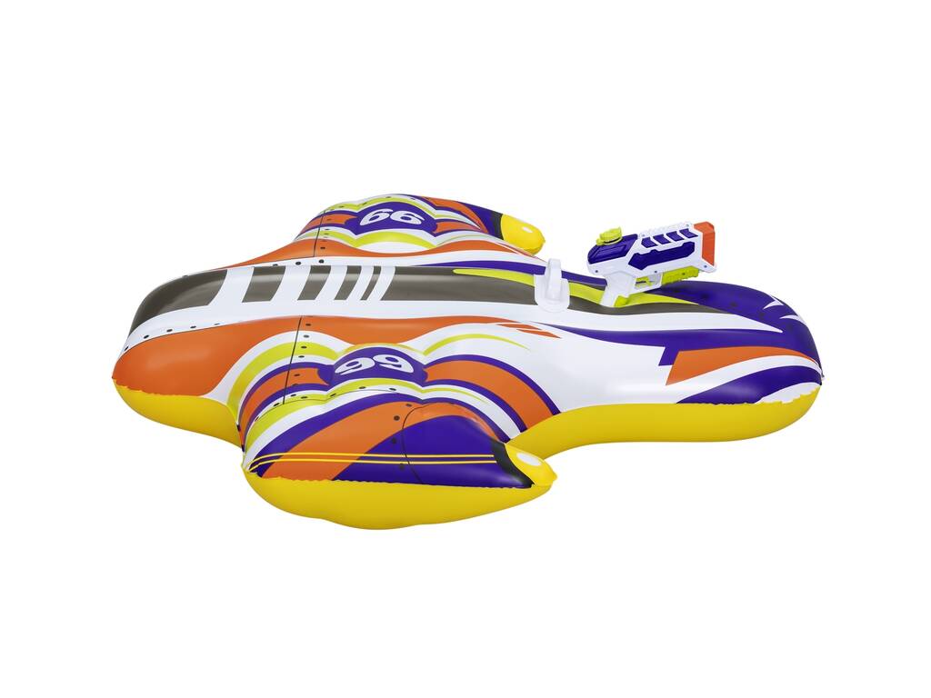 Aufblasbares Schiff Splash Shuttle von 117x107 cm. mit Bestway Pistole 41503