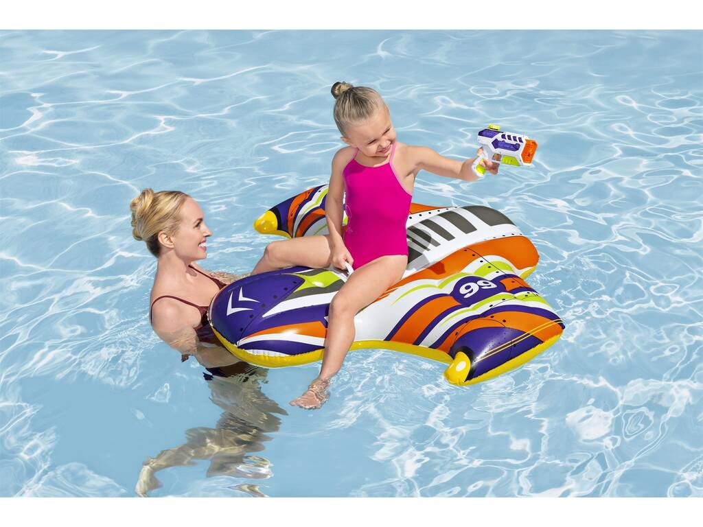 Aufblasbares Schiff Splash Shuttle von 117x107 cm. mit Bestway Pistole 41503
