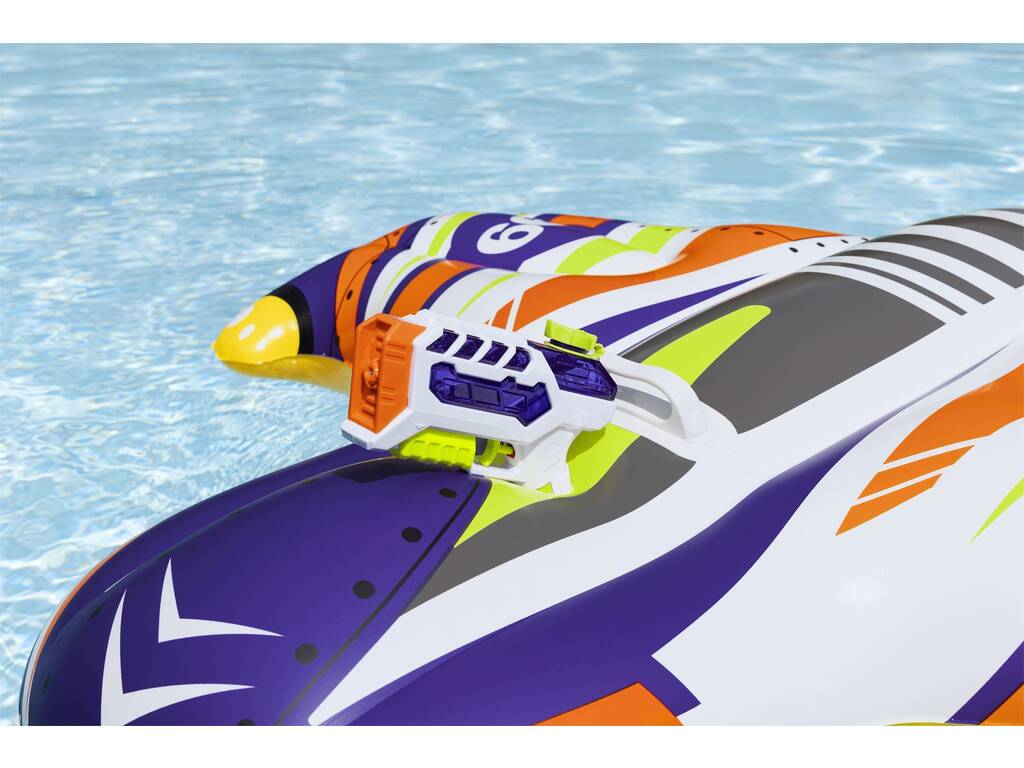 Aufblasbares Schiff Splash Shuttle von 117x107 cm. mit Bestway Pistole 41503