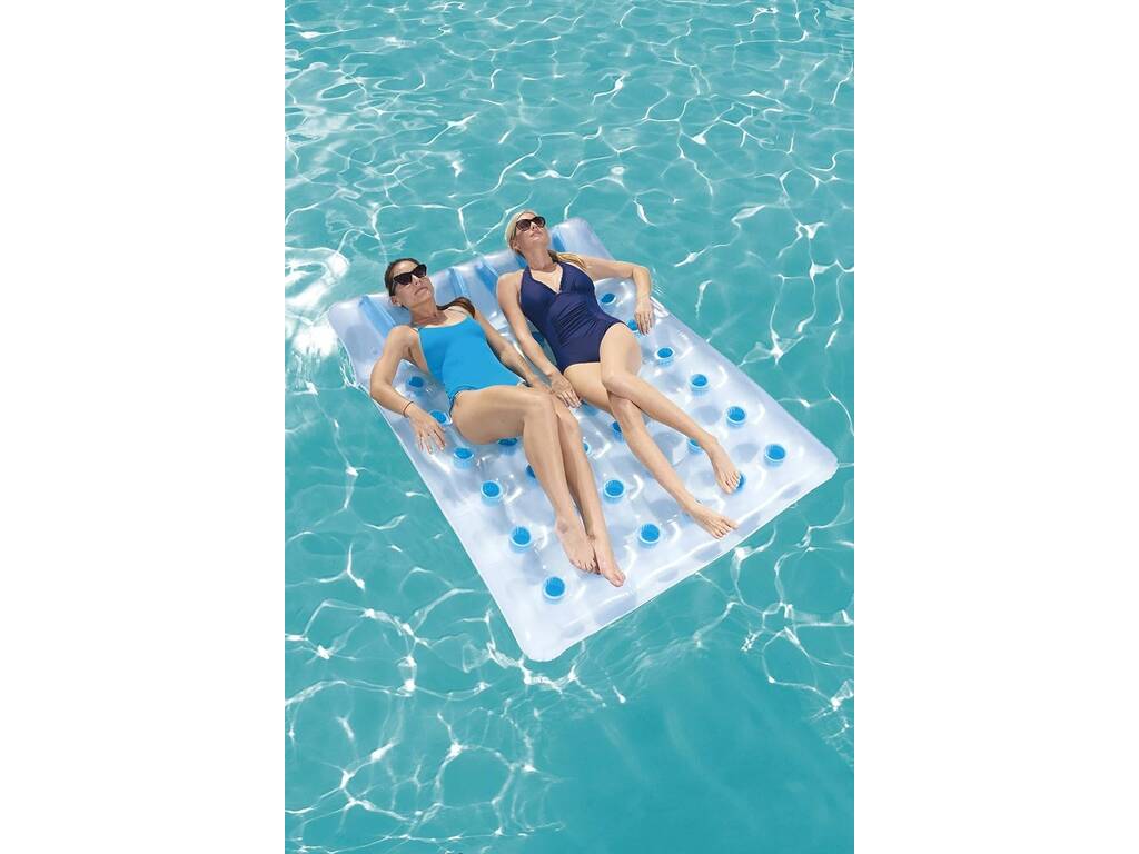 Matelas gonflable double Summer Colors 193x142 cm. Bestway 43055