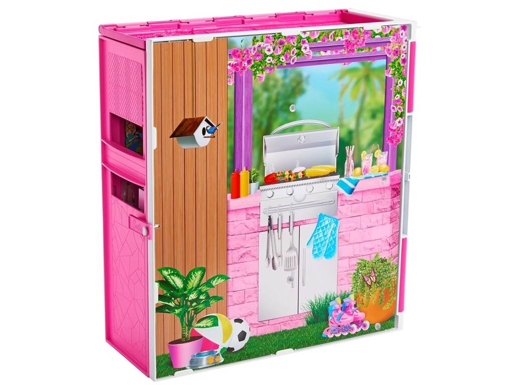 Barbie 65° Anniversario Bambola con Appartamento di Mattel HRJ77