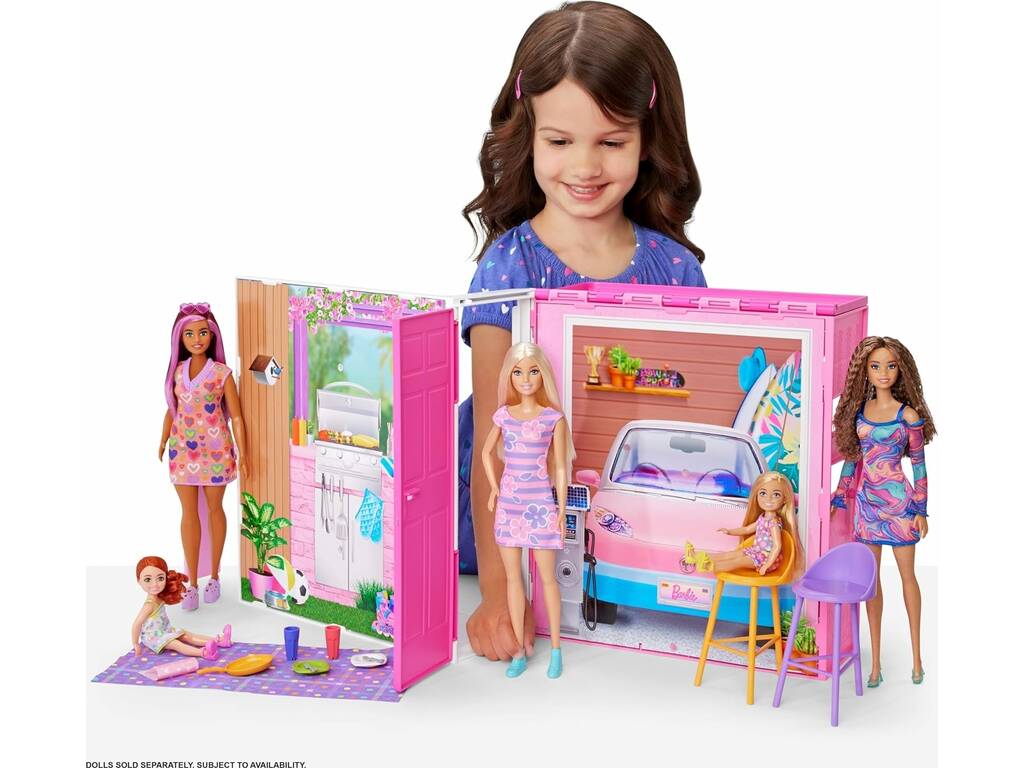 Barbie 65° Anniversario Bambola con Appartamento di Mattel HRJ77