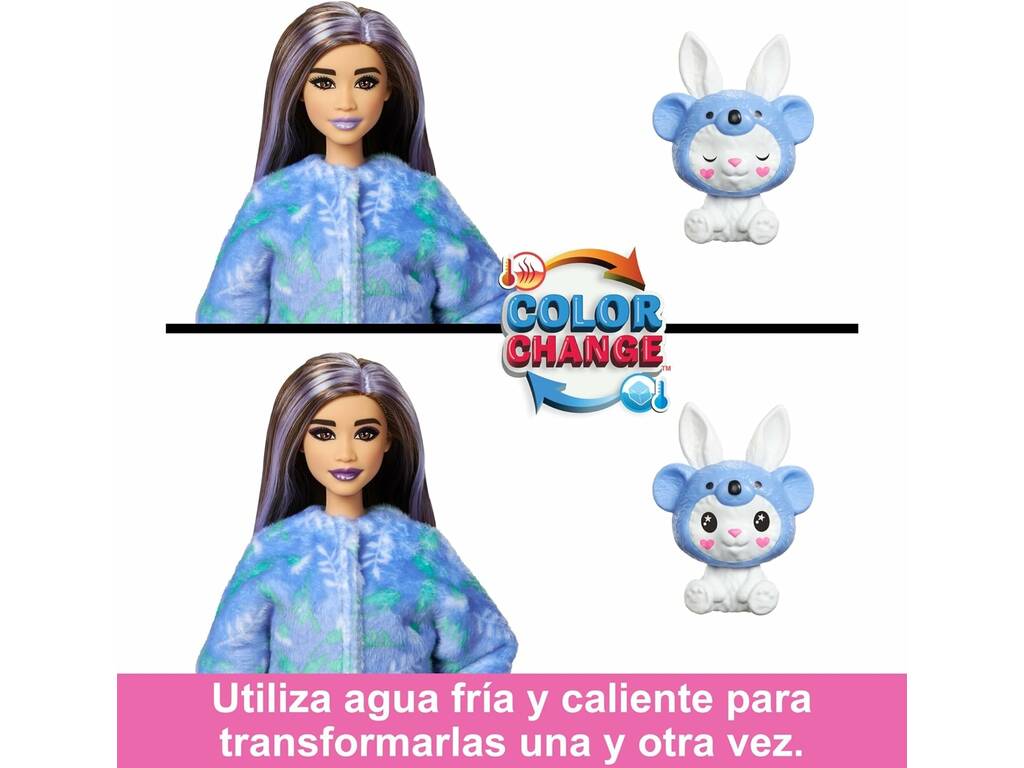 Barbie Cutie Reveal Serie Disfraces Conejo Koala Mattel HRK26