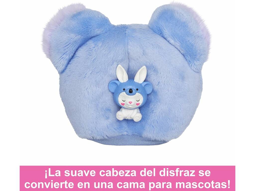 Barbie Cutie Reveal Serie Disfraces Conejo Koala Mattel HRK26