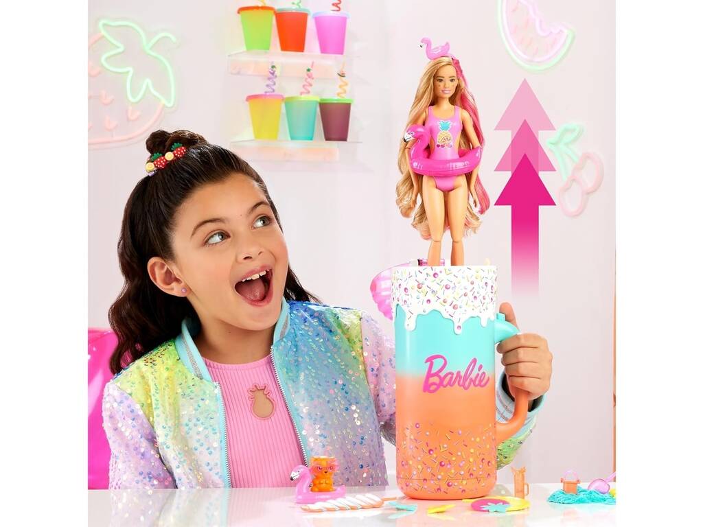 Barbie Pop! Reveal Bambola Serie Frutta Smoothie Tropicale Mattel HRK57