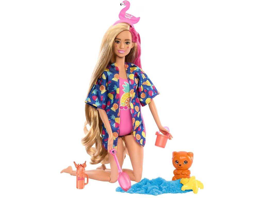 Barbie Pop! Reveal Bambola Serie Frutta Smoothie Tropicale Mattel HRK57