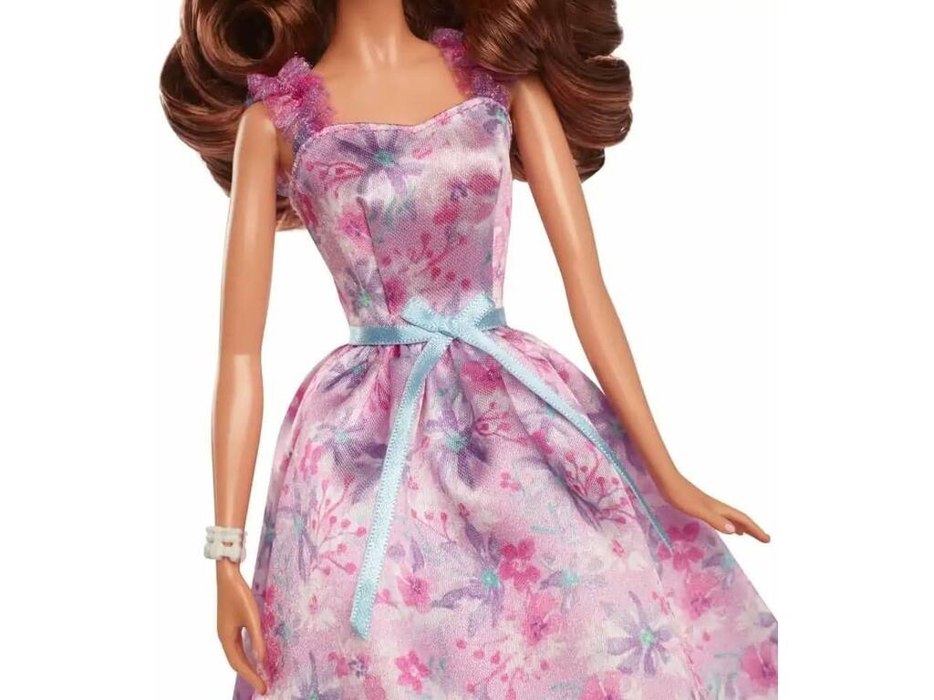 Barbie Signature Auguri di Compleanno Bambola Brunetta Mattel HRM54