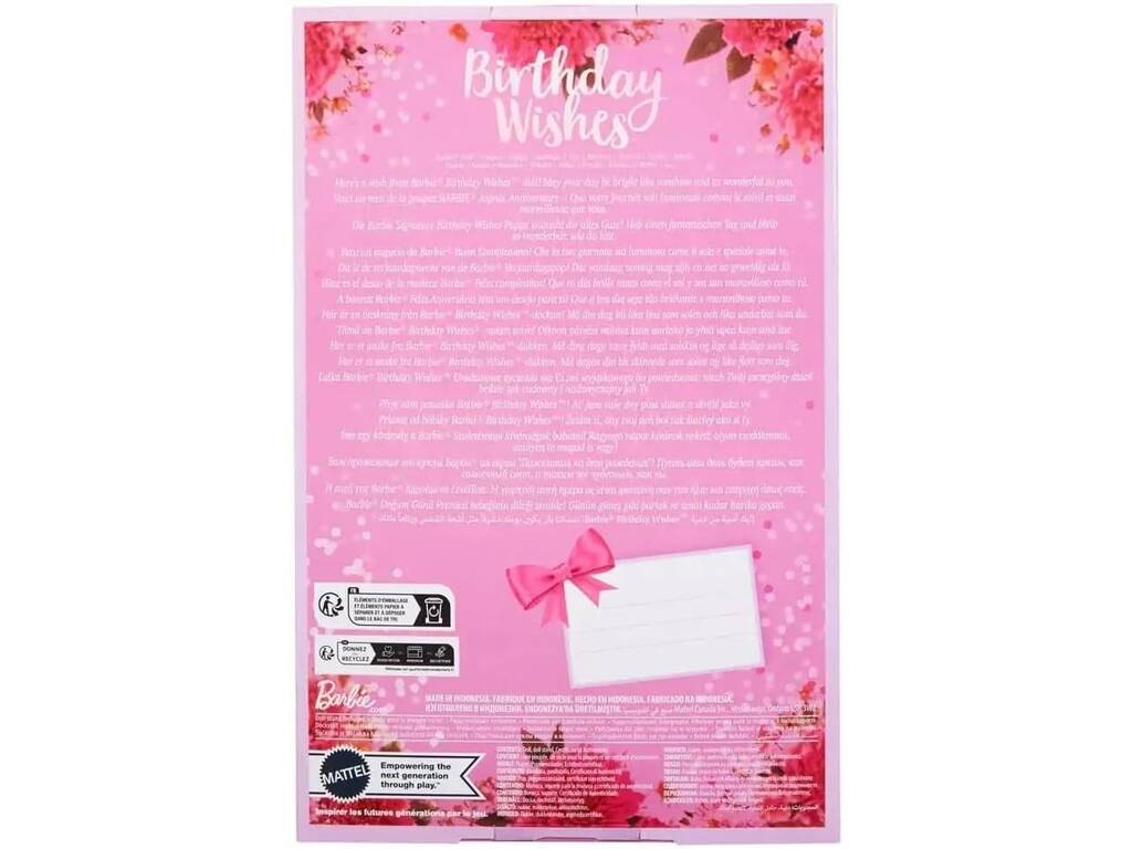 Barbie Signature Auguri di Compleanno Bambola Brunetta Mattel HRM54