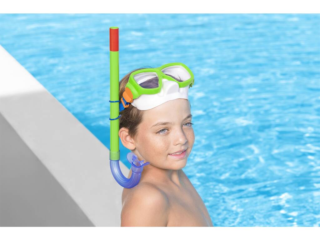 Masque de plongée avec tuba Explora Essential Bestway 24035