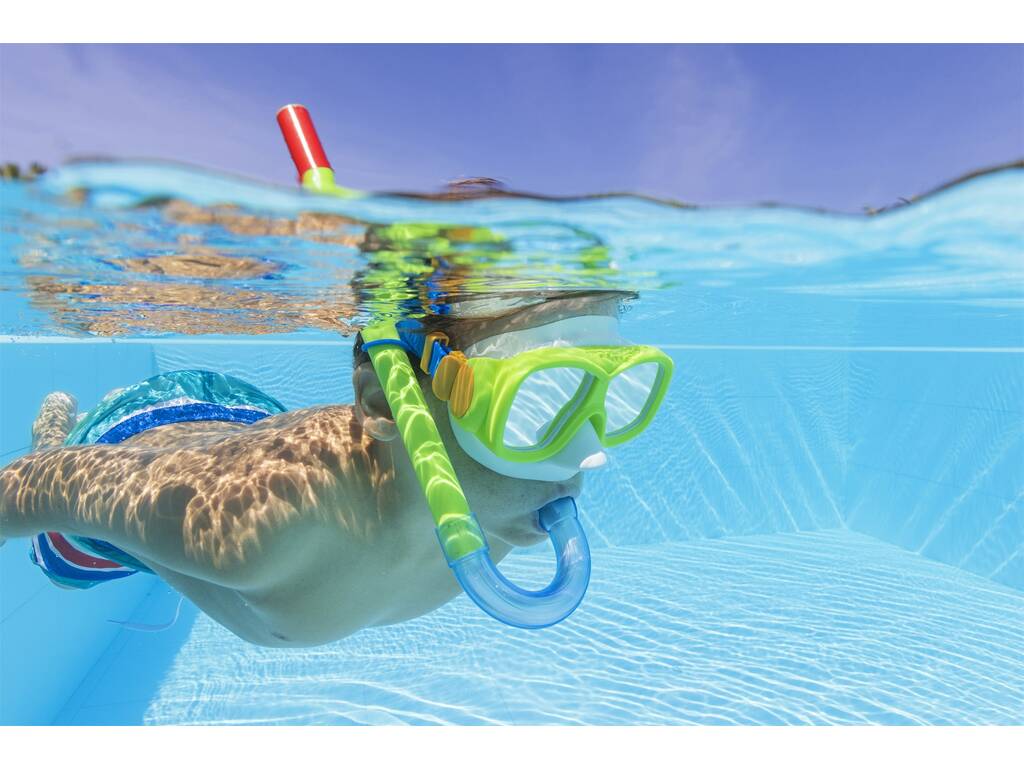 Masque de plongée avec tuba Explora Essential Bestway 24035